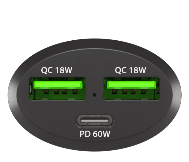 Natec Coney 2x USB 1x USB-C QC 84W - 1370622 - zdjęcie 2